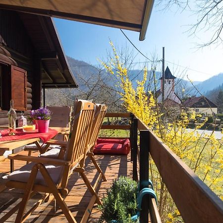 Vila Rozi, Osilnica - Vacation House Pr' Vili Rozi Buitenkant foto