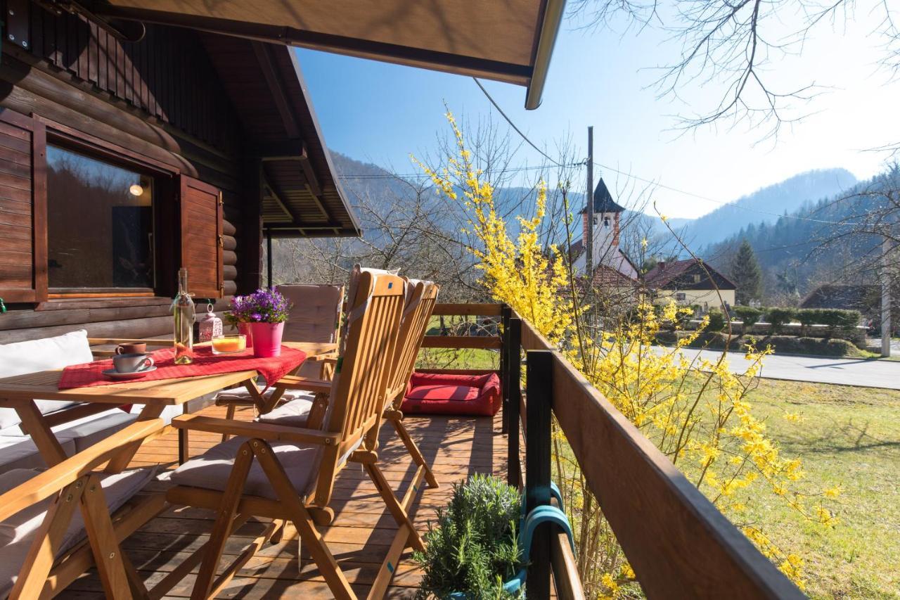 Vila Rozi, Osilnica - Vacation House Pr' Vili Rozi Buitenkant foto